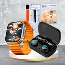 Combo Smart Watch T20 Ultra + Audífonos M10 para Deportes y Ocio