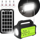 Kit Solar Con 4 Bombillos y Reflector Lint - Autonomía y Portabilidad