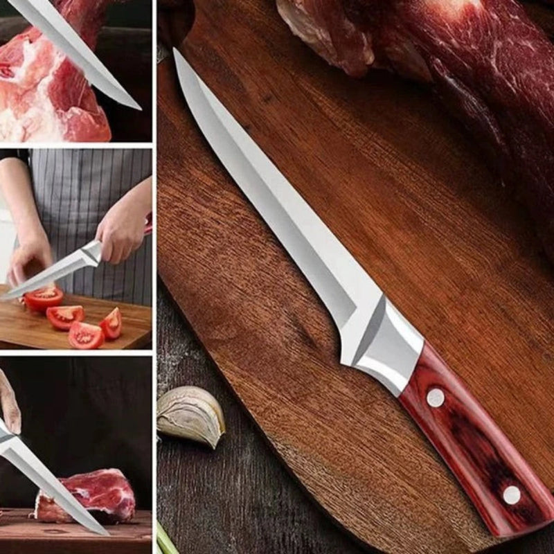 Cuchillo de Acero Inoxidable 5.9 Pulgadas con Funda