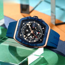 Reloj Curren 8443 Silicona para Hombre con Cronógrafos