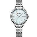 Reloj Curren 9099 Elegante para Mujer en Acero Inoxidable