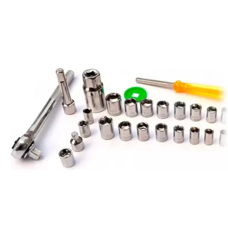 Juego de Herramientas Copas Ratchet 3/8 x 40 Piezas