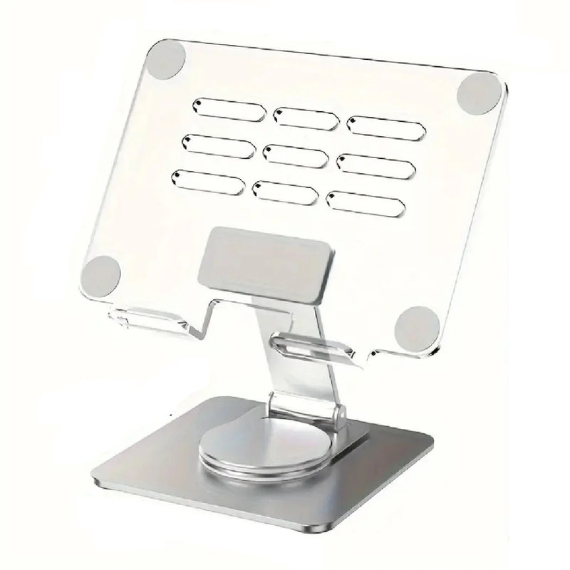 Soporte Acrílico con Base Giratoria para Tabletas