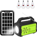 Kit Solar Con 4 Bombillos y Reflector Lint - Autonomía y Portabilidad