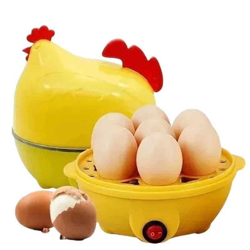 Hervidor Eléctrico para 7 Huevos en Acero Inoxidable