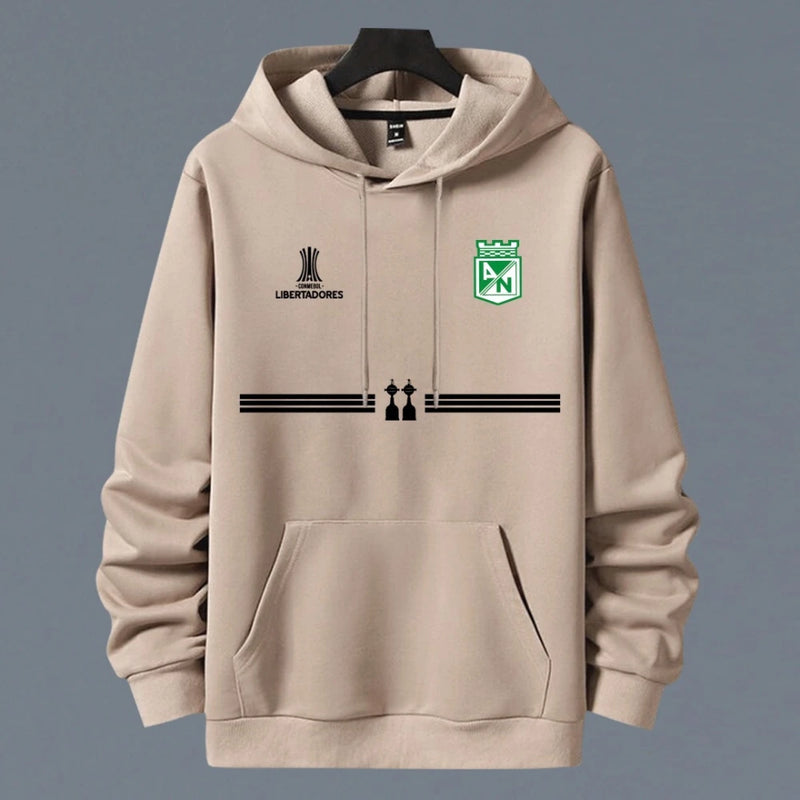 Buzo Atlético Nacional con Logos Bordados - Unisex