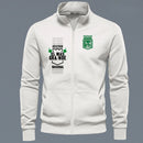 Buzo Atlético Nacional Cuello Alto en Tela Perchada