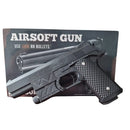 Pistola Air Soft 730B con Luz y Láser Integrados