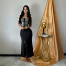 Vestido Largo Divina para Mujer con Abertura Elegante