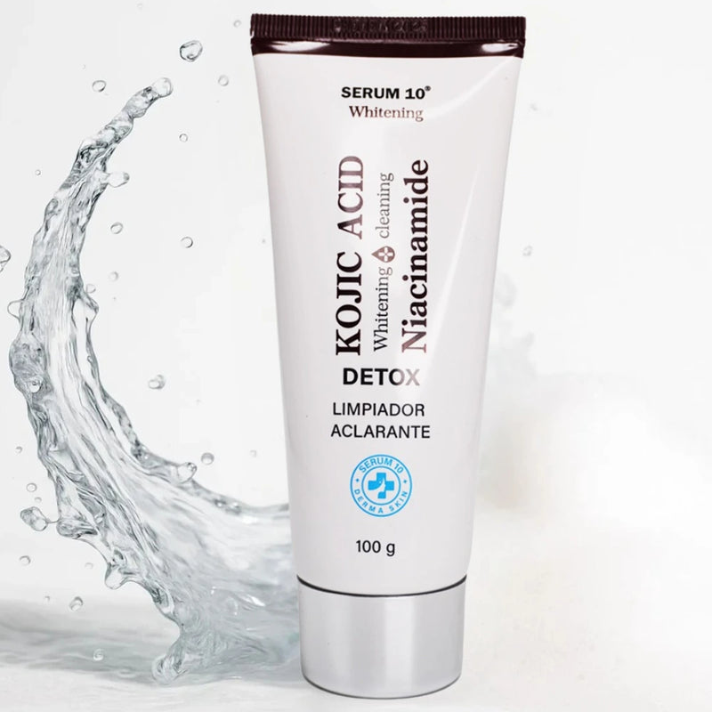 Jabón Aclarador con Ácido Kójico para Manchas y Cicatrices