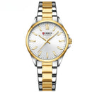 Reloj Curren 9090L Elegante en Acero Inoxidable para Mujer