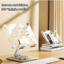 Soporte Acrílico con Base Giratoria para Tabletas