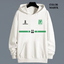Buzo Atlético Nacional con Logos Bordados - Unisex