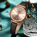 Reloj Curren 9081 de Cuero para Mujer - Estilo y Durabilidad