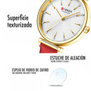 Reloj Curren 9081 de Cuero para Mujer - Estilo y Durabilidad