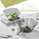 Bowl Escurridor Multifuncional para Cocina - Plástico Ecológico