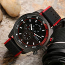 Reloj Curren 8250 de Cuero con Manecillas Luminosas para Hombre