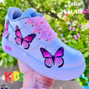 Tenis Zapatillas Deportivo Kids Mariposas - Confort y Diversión