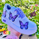 Tenis Zapatillas Deportivo Kids Mariposas - Confort y Diversión