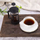 Cafetera Francesa de Acero Inox, Vidrio Borosilicato y polipropileno: 350ml de Sabor Puro