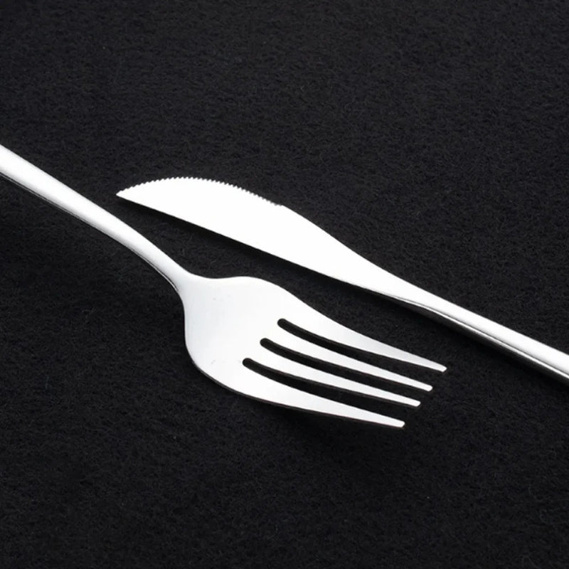 Set de Cubiertos de Acero Inoxidable 30 Piezas - Alta Durabilidad