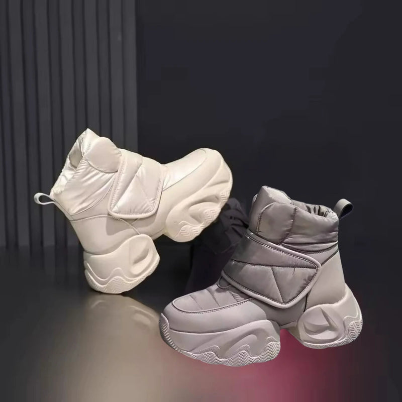 Botas Chelsea Femininas de Salto Médio para Uso Urbano