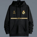 Buzo Real Madrid Unisex con Logos Bordados en Polialgodón