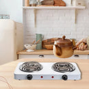 Estufa Eléctrica de 2 Puestos para Cocina Moderna y Eficiente