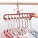 Gancho de Ropa Multiuso en Varios Colores