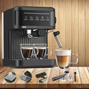Cafetera Espresso Profesional con Espumador y Pantalla Táctil