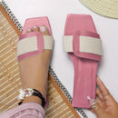 Sandalia Plana en Colores Variados - Perfecta para Cada Estilo