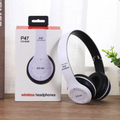 Audífonos Inalámbricos Bluetooth P47: Sonido en Libertad