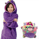 Sudadera - Buzo Saco Huggle Pets: Peluche y Abrigo 2 en 1 para Niños