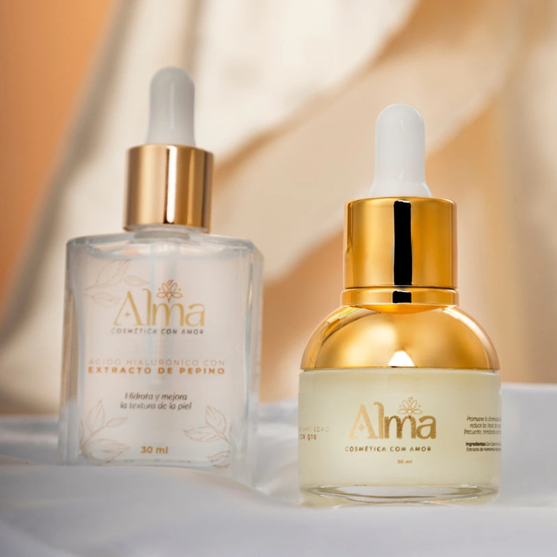 Kit Facial Ácido Antiedad con Extracto de Pepino - Completo