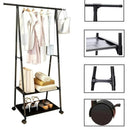 Closet Móvil de Acero Galvanizado con Ruedas para Espacios Reducidos