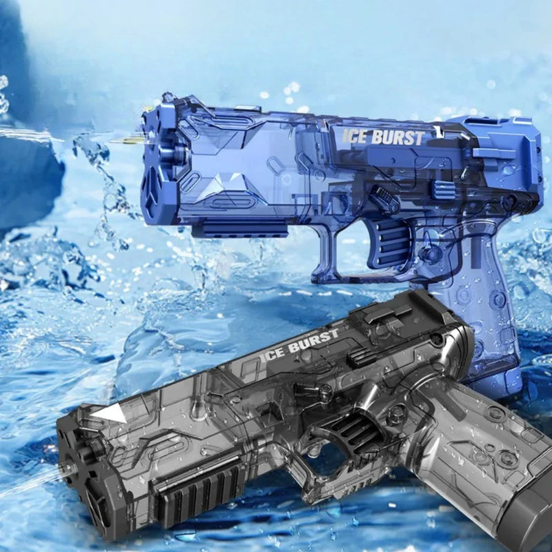 Pistola de Agua Eléctrica de Alta Capacidad y Largo Alcance