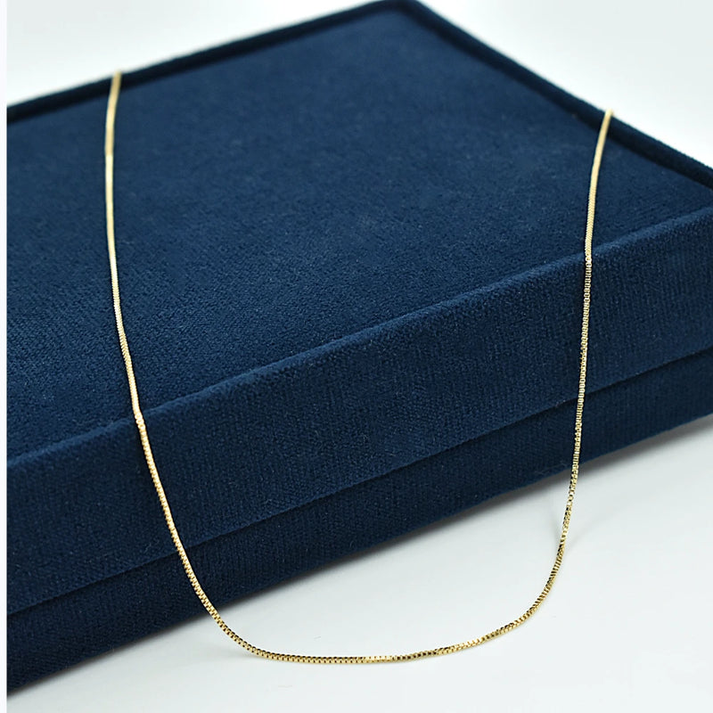 Cadena Michigan en Oro Laminado – Elegancia Duradera