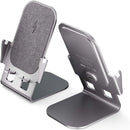 Cargador Inalámbrico de Aluminio 15W con Soporte Ajustable