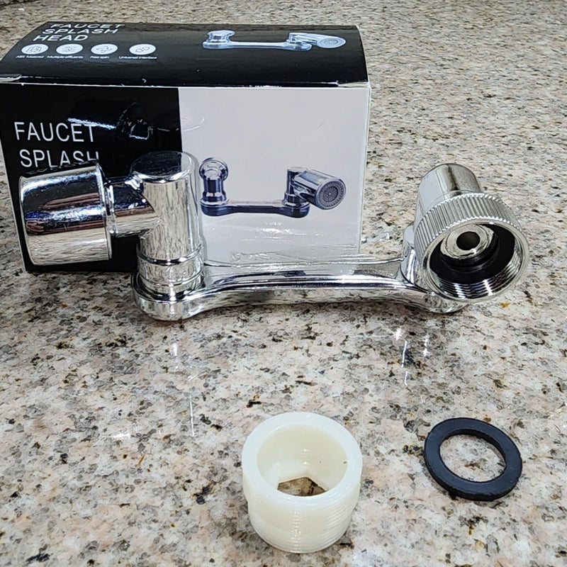 Extensor de Grifo Ajustable con Cabezal de 360° para Cocina