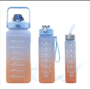 Trío Motivacional: Termos Botellas de Hidratación 2L, 1L y 330ml