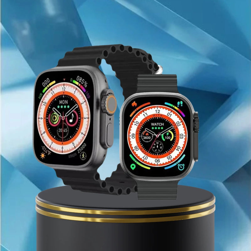 Combo Smartwatch T900 Ultra y Audífonos M10 para Deportistas