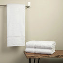 Juego de Toallas de Algodón Blanco para Uso Diario y Comercial