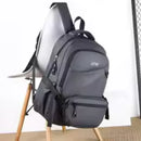 Combo de Morral y Canguro Negro en Tela Oxford Antifluido