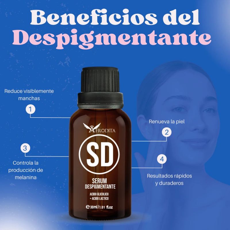 Sérum Despigmentante Afrodita para Todo Tipo de Piel