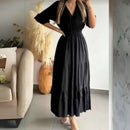 Vestido Largo Elegante para Mujer - Estilo Sofisticado y Clásico