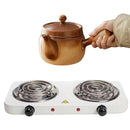 Estufa Eléctrica de 2 Puestos para Cocina Moderna y Eficiente