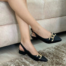 Baleta Eslabón con Apliques Elegantes y Suela Neolite