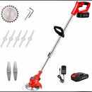 Guadaña Recargable Doble Batería para Césped - Manejo Sencillo