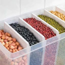 Dispensador de Grano con Instalación Adhesiva y 5 Compartimientos