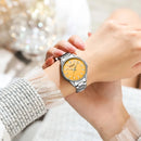 Reloj Curren 9090L Elegante en Acero Inoxidable para Mujer